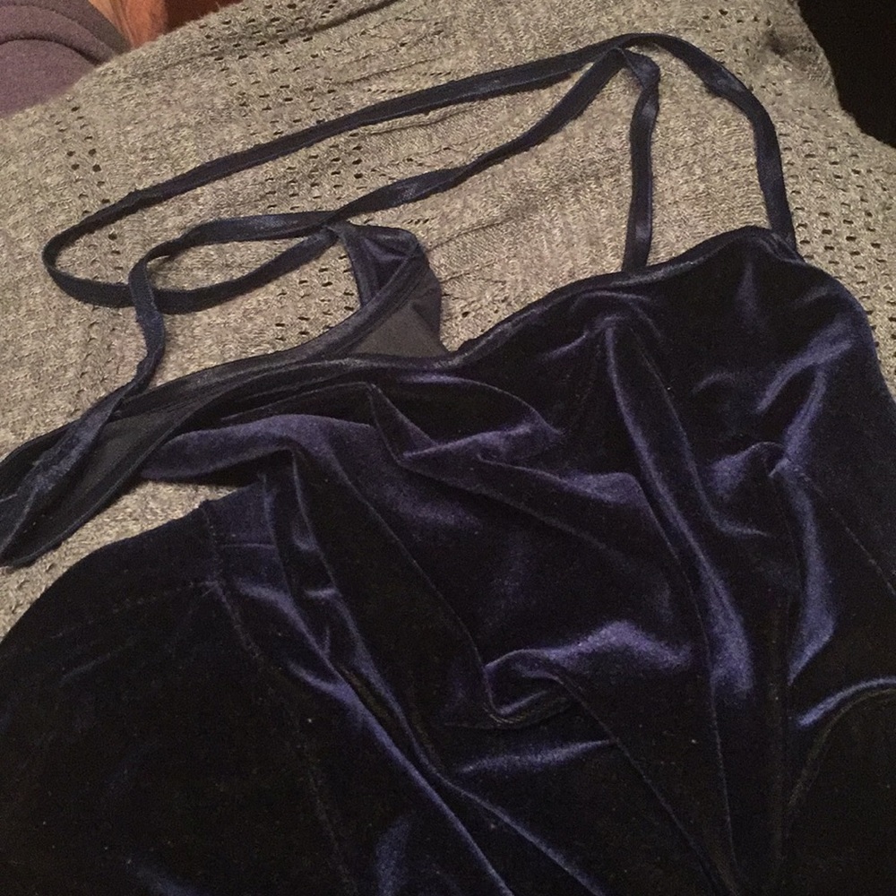 Velvet maxi dress - Picture 10 of 10